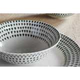 Juniper Drop Cereal Bowl - Cream & Juniper
