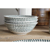 Juniper Drop Cereal Bowl - Cream & Juniper