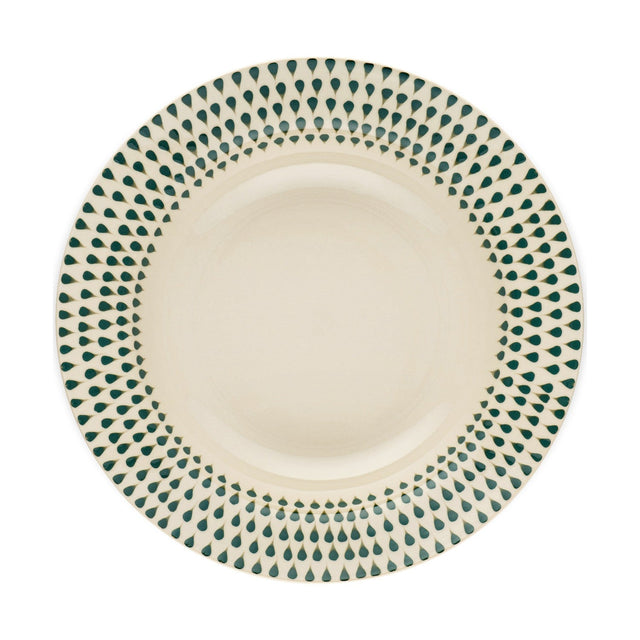Juniper Drop Pasta Bowl - Cream & Juniper