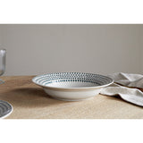 Juniper Drop Pasta Bowl - Cream & Juniper