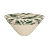 Juniper Drop Large Serving Bowl - Cream & Juniper