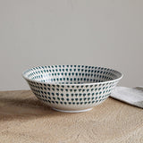 Juniper Drop Dinner Set - Cream & Juniper - 12 Piece