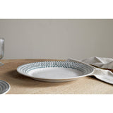 Juniper Drop Dinner Set - Cream & Juniper - 12 Piece