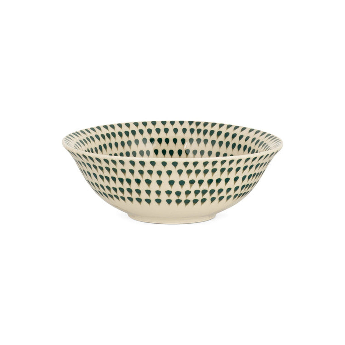 Juniper Drop Dinner Set - Cream & Juniper - 12 Piece