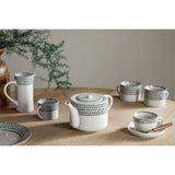 Juniper Drop Small Mug - Cream & Juniper - Set of 2