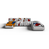 Joy Blockstory 6 Seater Modular Sofa