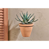 Jara Single Wall Hanging Planter - Terracotta & Rust