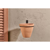 Jara Single Wall Hanging Planter - Terracotta & Rust