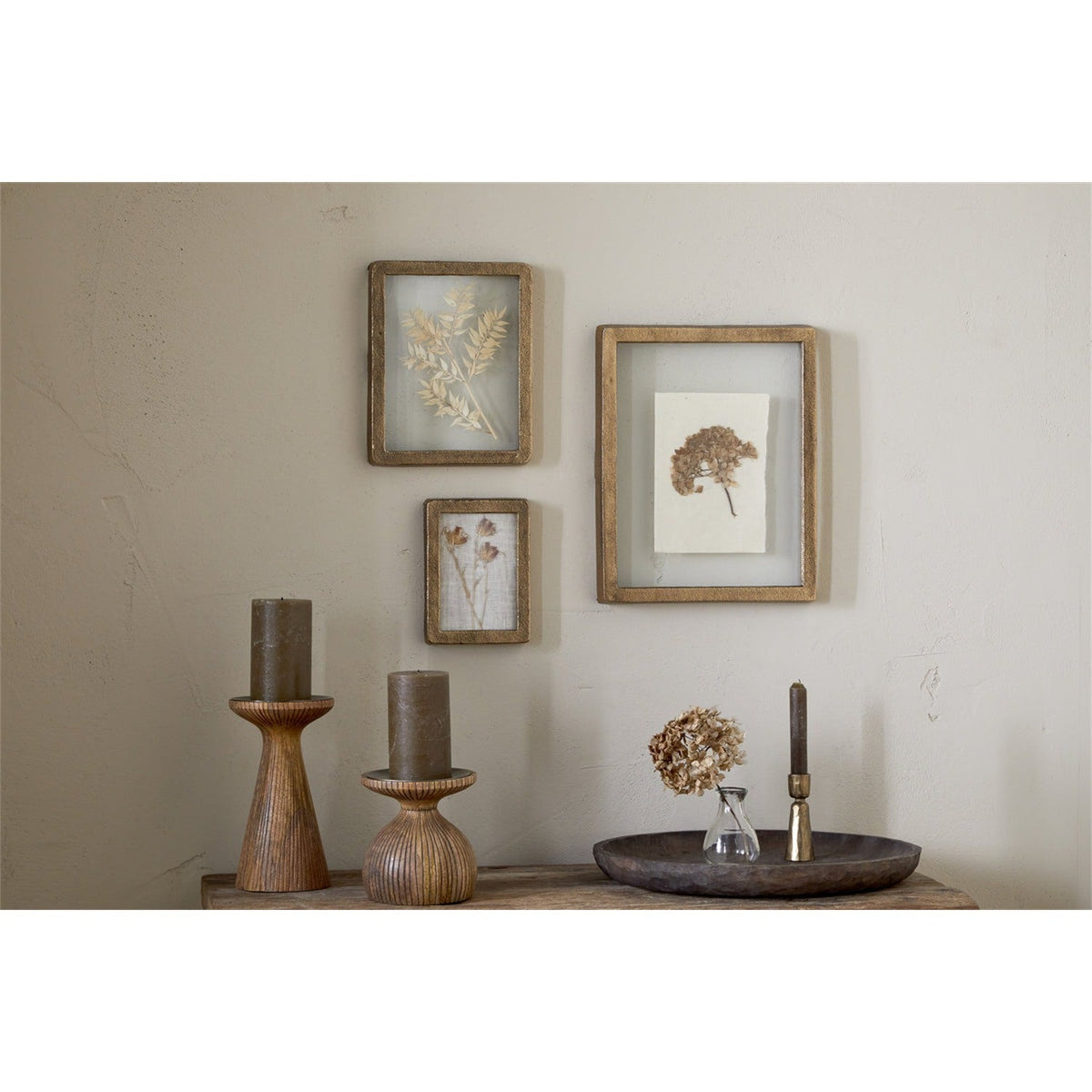 Jahala 8 x 10 Wall Hung Photo Frame - Antique Brass