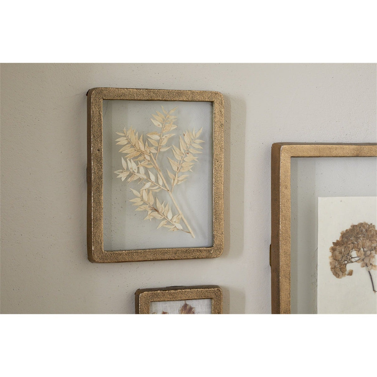 Jahala 8 x 10 Wall Hung Photo Frame - Antique Brass