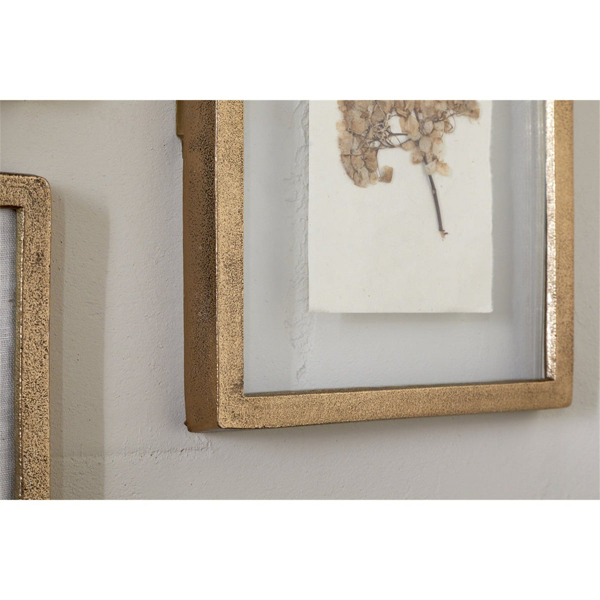 Jahala 8 x 10 Wall Hung Photo Frame - Antique Brass