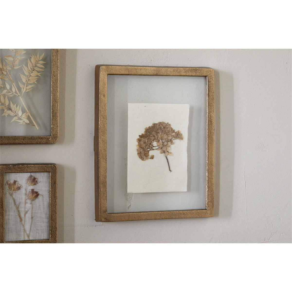 Jahala Large Wall Hung Photo Frame - Antique Brass