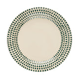 Juniper Drop Ceramic Side Plate - Cream & Juniper