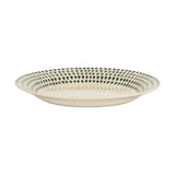 Juniper Drop Ceramic Side Plate - Cream & Juniper