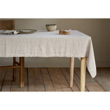 Junto Small Linen Tablecloth - Natural