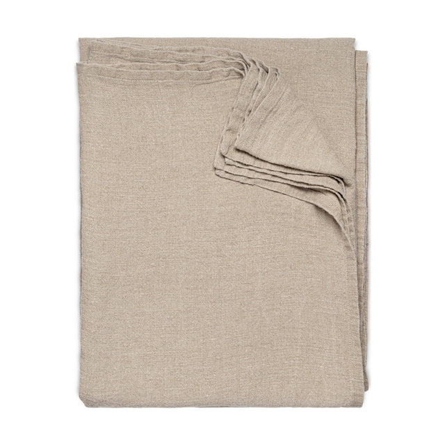 Junto Large Linen Tablecloth - Natural