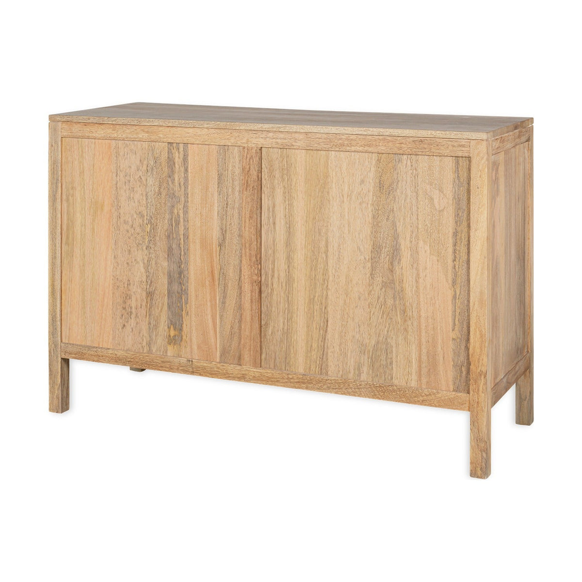 Kanz Mango Wood & Cane Chest of Drawers - Natural