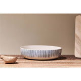 Karuma Ceramic Serving Bowl - Blue & White