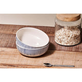 Karuma Ceramic Cereal Bowl - Blue & White