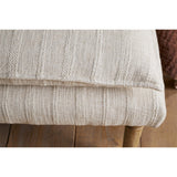 Kiana Cotton Upholstered Bench - Natural