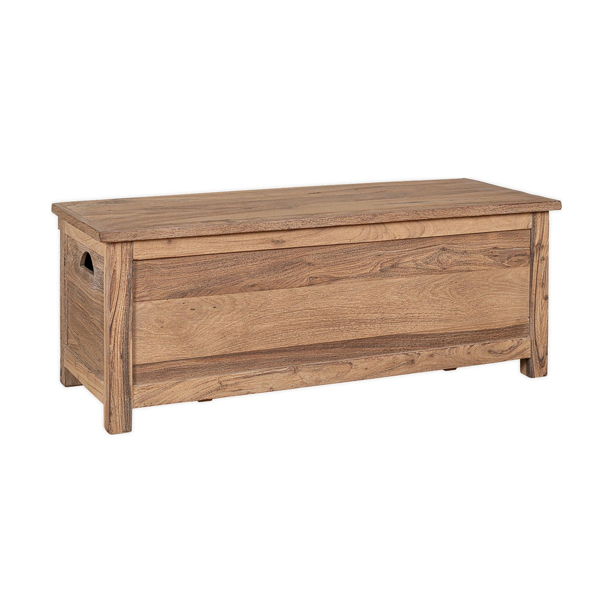 Karadi Reclaimed Wood Storage Bench - Natural