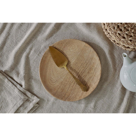 Khana Stainless Steel Cake Slice - Brushed Gold