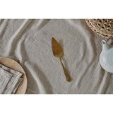 Khana Stainless Steel Cake Slice - Brushed Gold