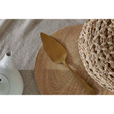 Khana Stainless Steel Cake Slice - Brushed Gold