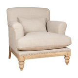 Kashi Linen Armchair - Natural