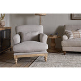 Kashi Linen Armchair - Natural