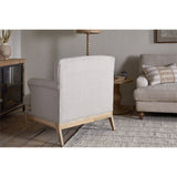 Kashi Linen Armchair - Natural