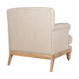 Kashi Linen Armchair - Natural