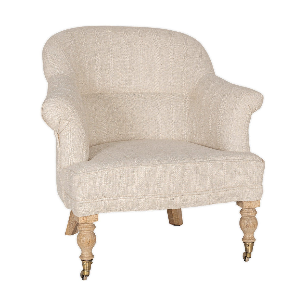 Kiana Cotton Armchair - Natural