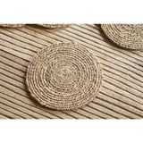 Keso Woven Coasters - Brown - Set of 4