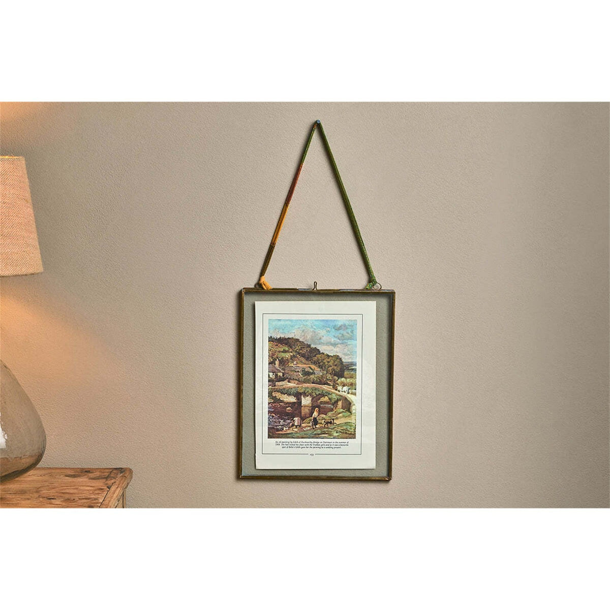 Kiko 8 x 10 Landscape Photo Frame - Antique Brass