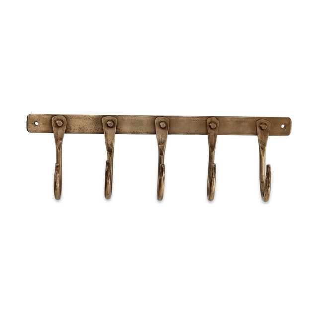 Kuna Large Iron Wall Hooks - Antique Brass