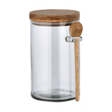 Kossi Small Glass Storage Jar - Clear