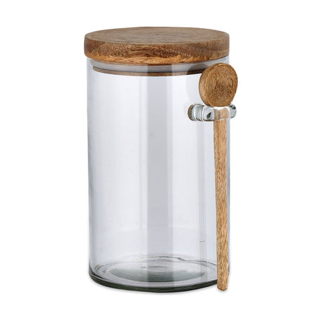 Kossi Small Glass Storage Jar - Clear