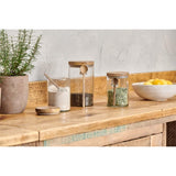 Kossi Small Glass Storage Jar - Clear