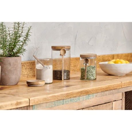 Kossi Large Glass Storage Jar - Clear