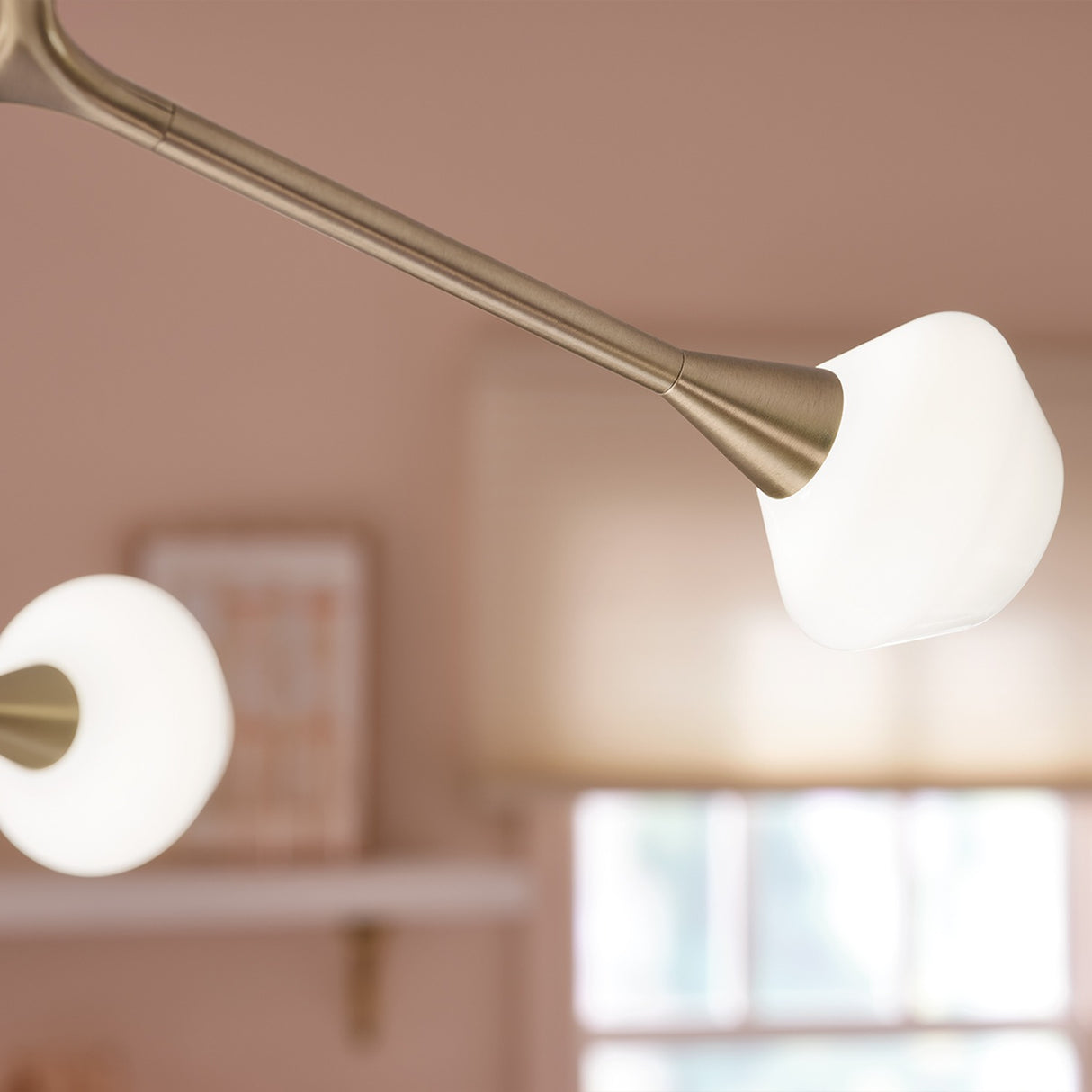 Cassius 4 Light Pendant Light - Champagne Bronze