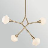 Cassius 4 Light Pendant Light - Champagne Bronze
