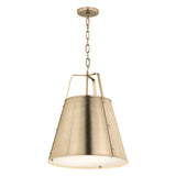 Etcher 2 Light Large Pendant Light - Champagne Bronze