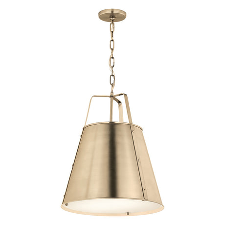 Etcher 2 Light Large Pendant Light - Champagne Bronze