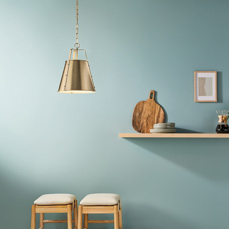 Etcher 2 Light Large Pendant Light - Champagne Bronze