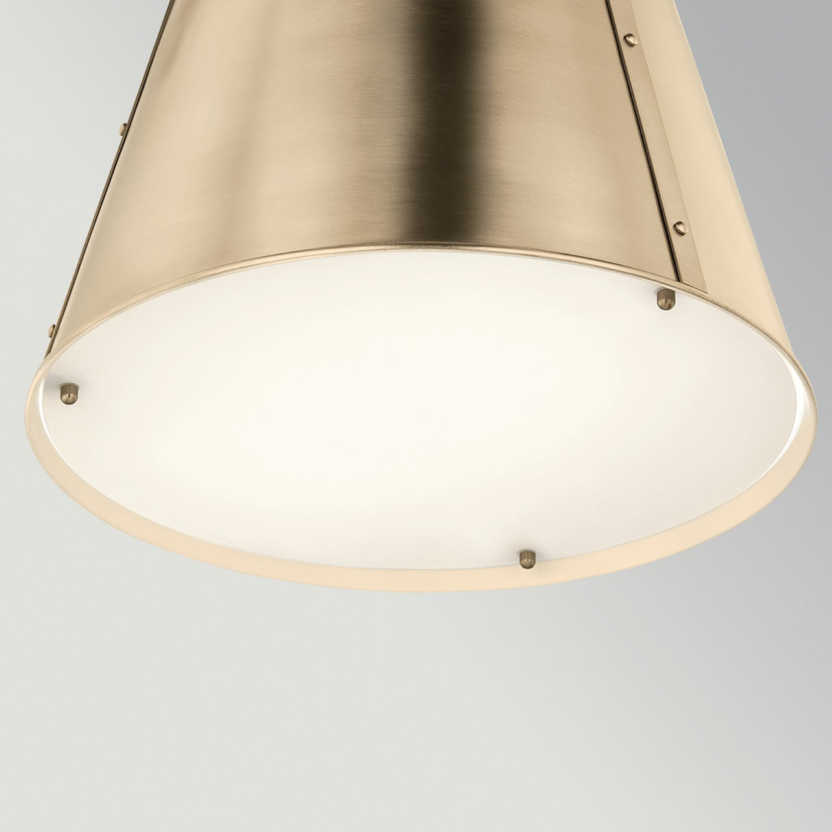 Etcher 2 Light Large Pendant Light - Champagne Bronze