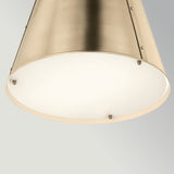 Etcher 2 Light Large Pendant Light - Champagne Bronze