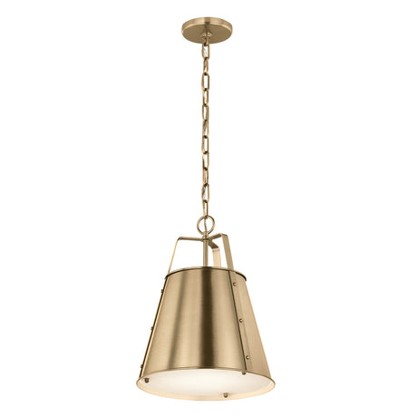 Etcher 1 Light Medium Pendant Light - Champagne Bronze