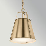Etcher 1 Light Medium Pendant Light - Champagne Bronze