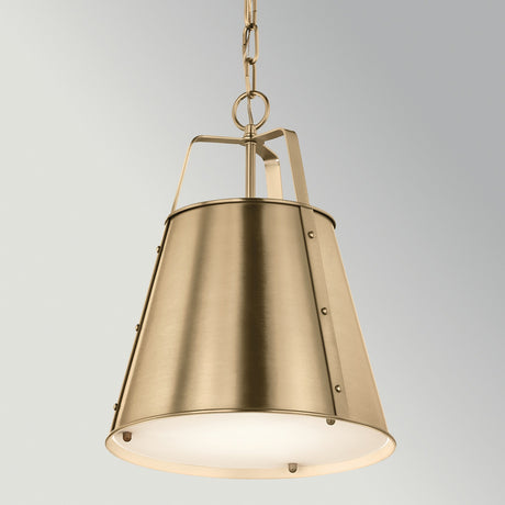 Etcher 1 Light Medium Pendant Light - Champagne Bronze